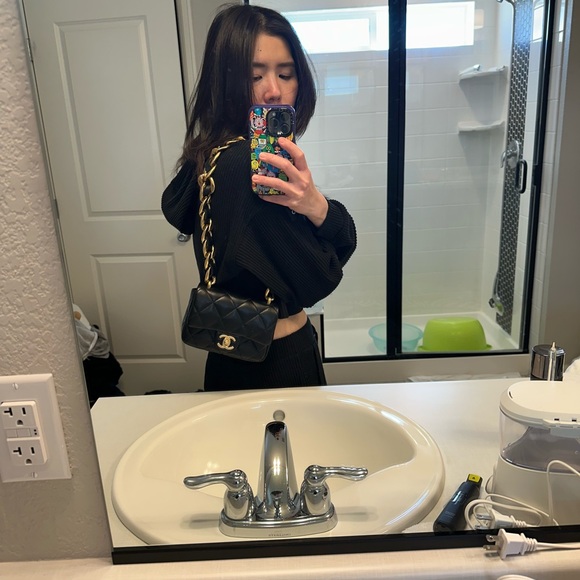 Chanel mini flap chunky chain RARE - Picture 9 of 17